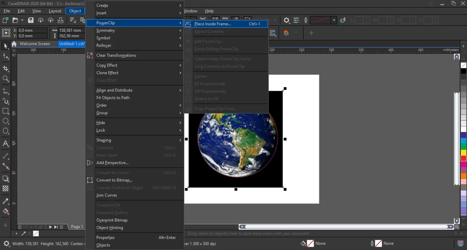 CorelDraw — скриншот 1